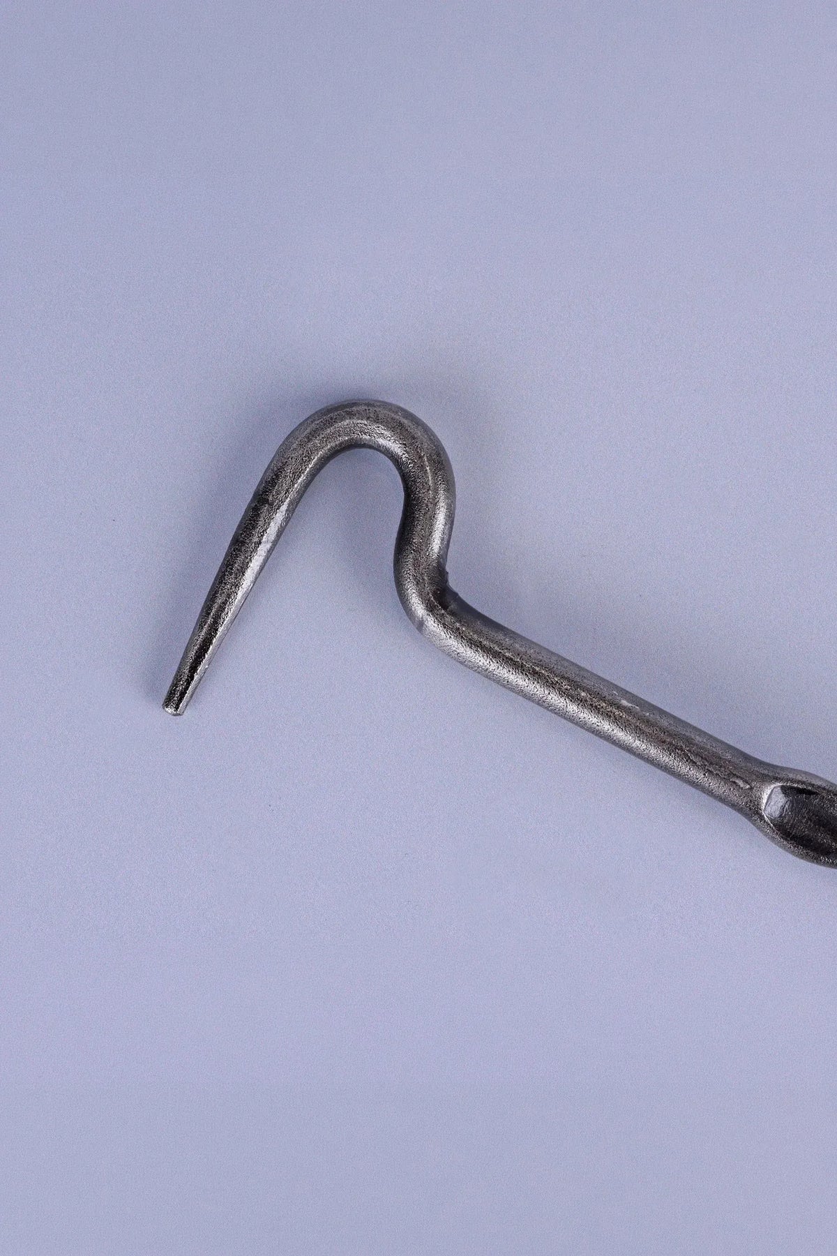 Hand-Forged Hook and Eye Cabin Fastener, Pewter — view 7, G Decor