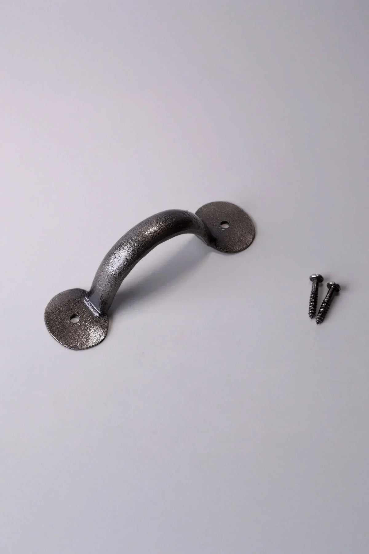 Coinbase Hand-Forged Pewter Pull Handle — view 9, G Decor