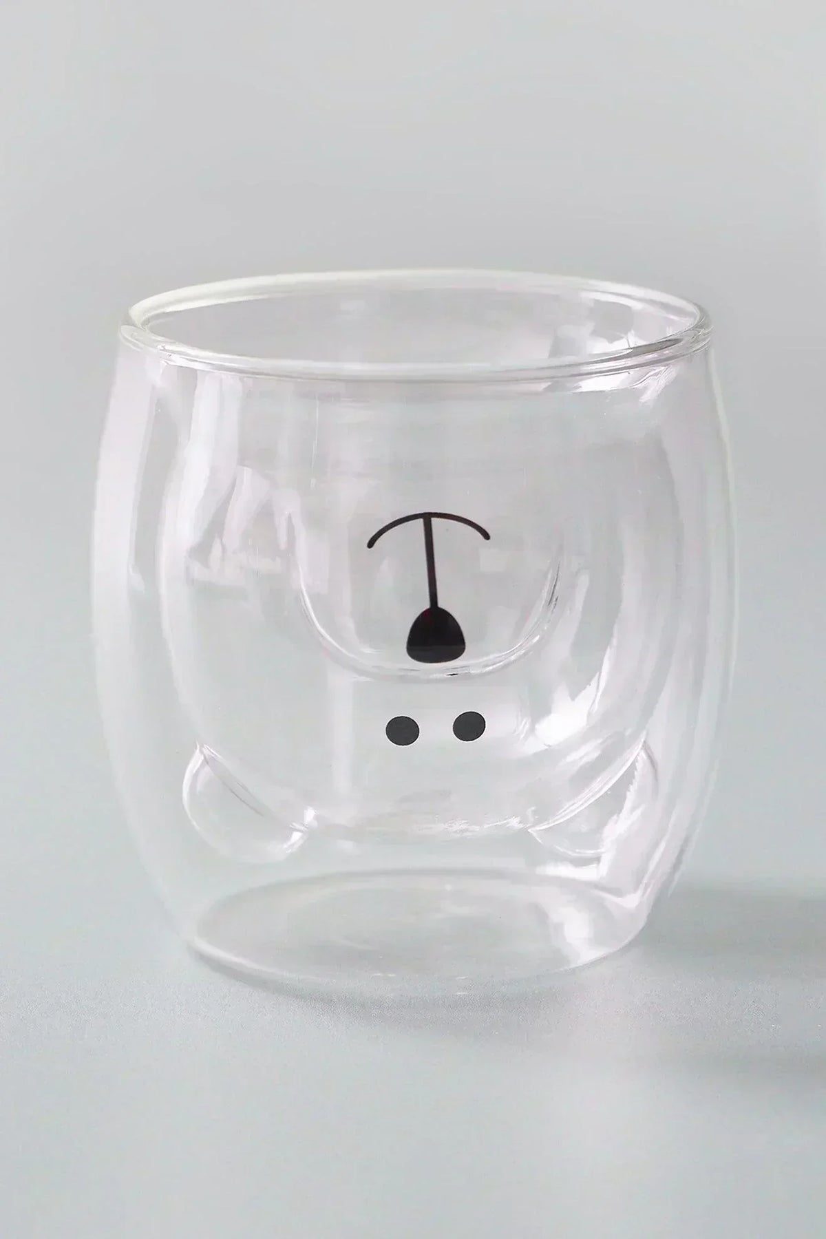 Teddy Bear Double-Walled Insulated Glass — lifestyle view, G Decor