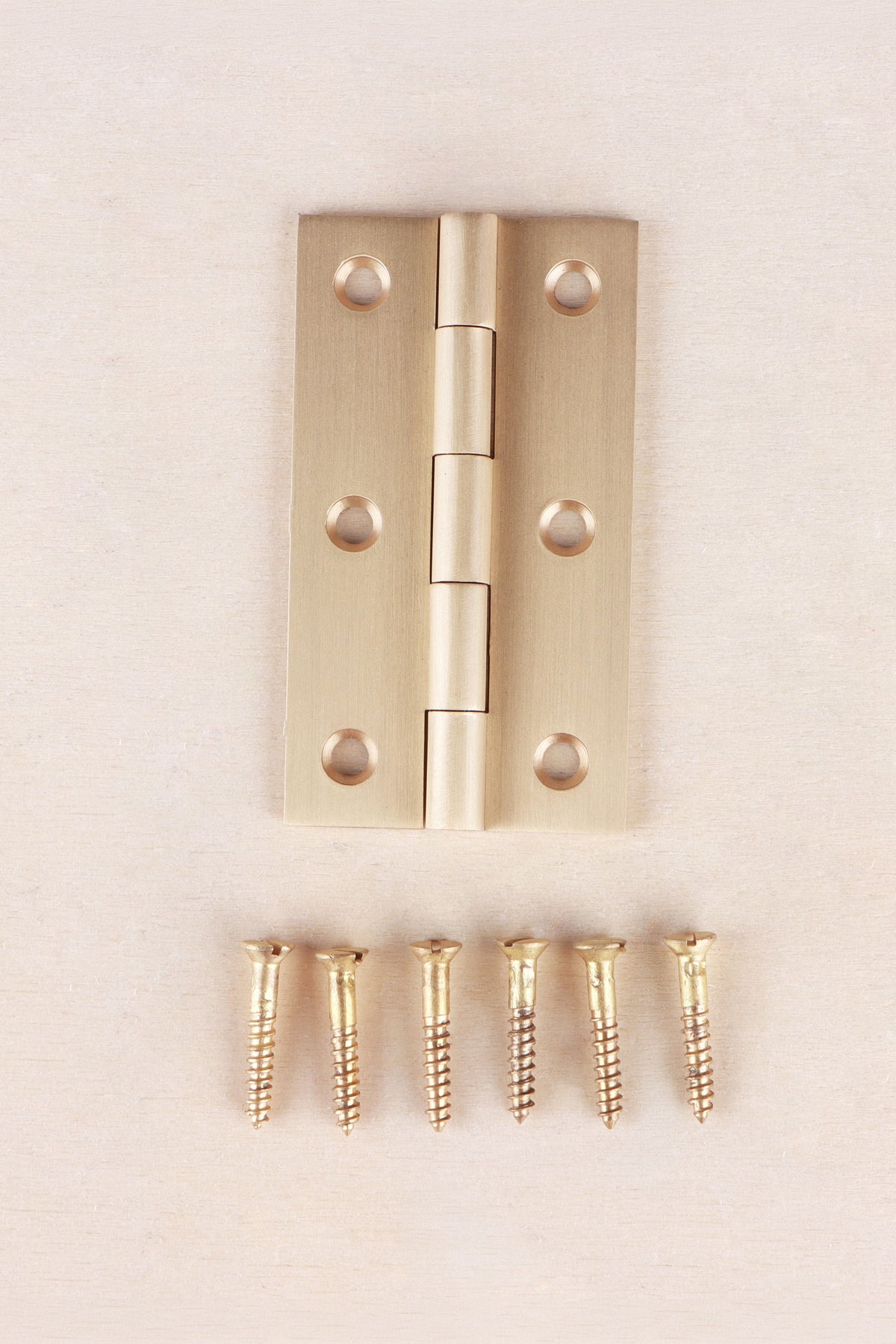 2.5 inch (63mm) butt hinge in satin brass