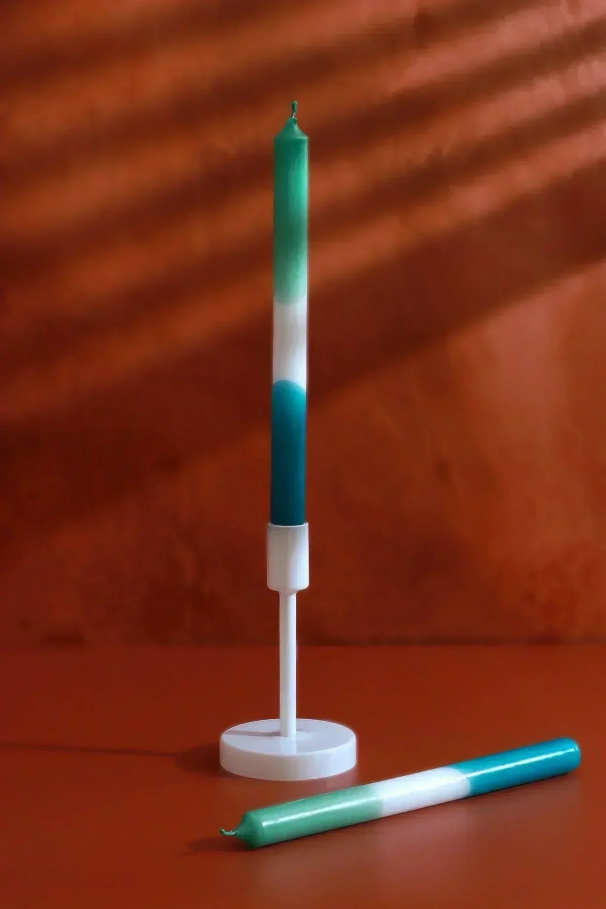 GlowTone Pine Light Ombre Taper Candles Pair — G Decor