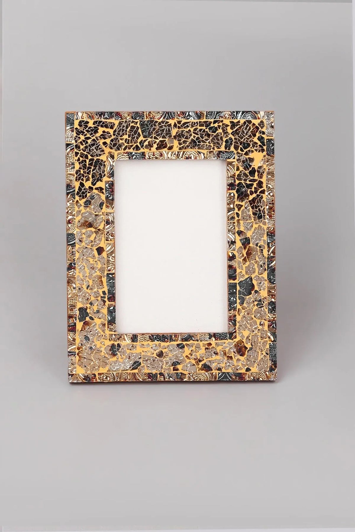 Rockwood Multi-Colour Mosaic Glass Photo Frame — view 5, G Decor