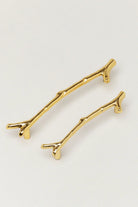Runa Sculpted Gold Branch Cabinet Pull Handle — G Decor