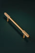 Mayfair Knurled Brass Bar Pull, Satin Brass — view 10, G Decor
