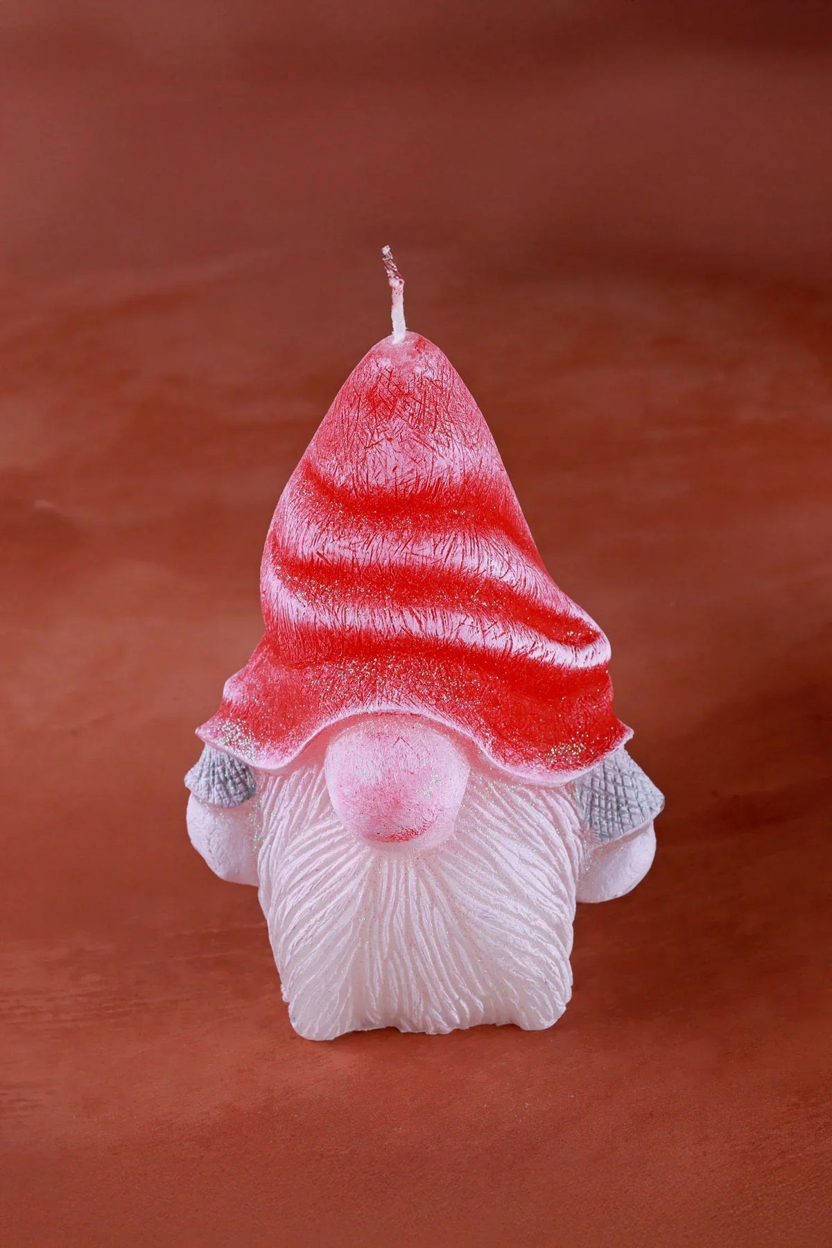 Norwegian Gnome Hand-Finished Sculptural Candle — view 6, G Decor