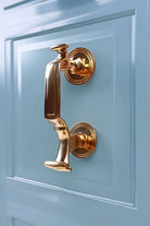 Windsor Polished Brass Door Knocker — G Decor