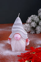 Norwegian Gnome Hand-Finished Sculptural Candle — alternate view, G Decor