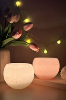 Pastelle Wax Tealight Lantern Holder in Soft Blush — G Decor
