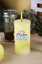 Cotton Wellness Scented Candle Collection in Pillar Ball and Lantern — view 6, G Decor