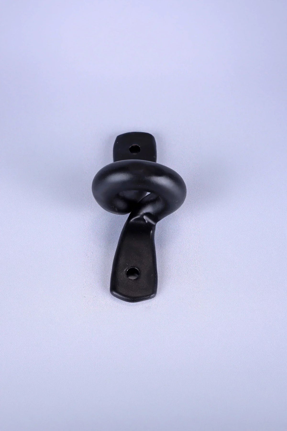 Hand-Forged Hook and Eye Cabin Fastener, Black — view 9, G Decor