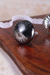 Obsidian Solstice Round Glass Cabinet Knob