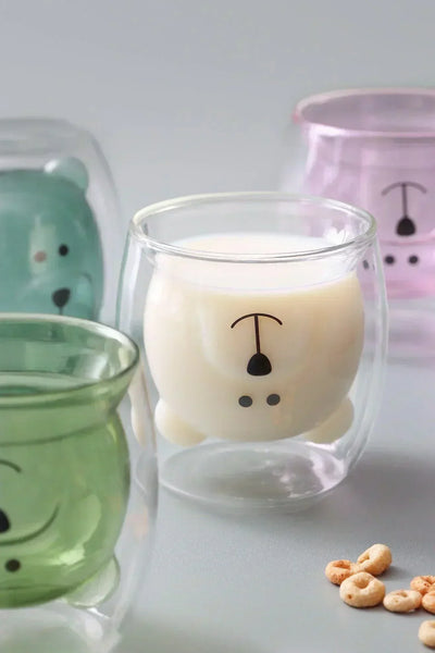 Teddybär doppelwandiges Isolierglas