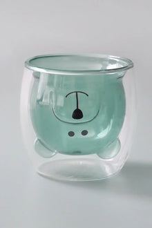 Teddy Bear Double-Walled Insulated Glass