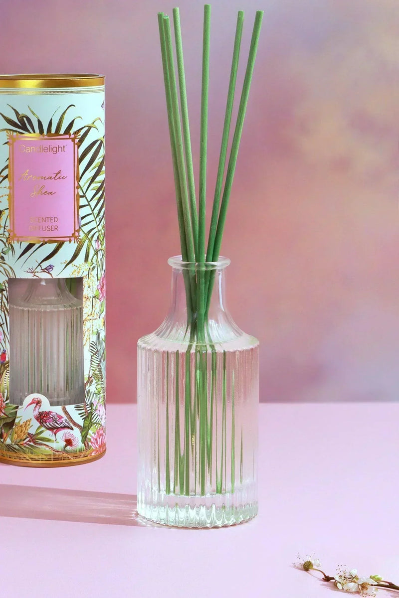 Aromatic Shea Scented Reed Diffuser with Gift Box