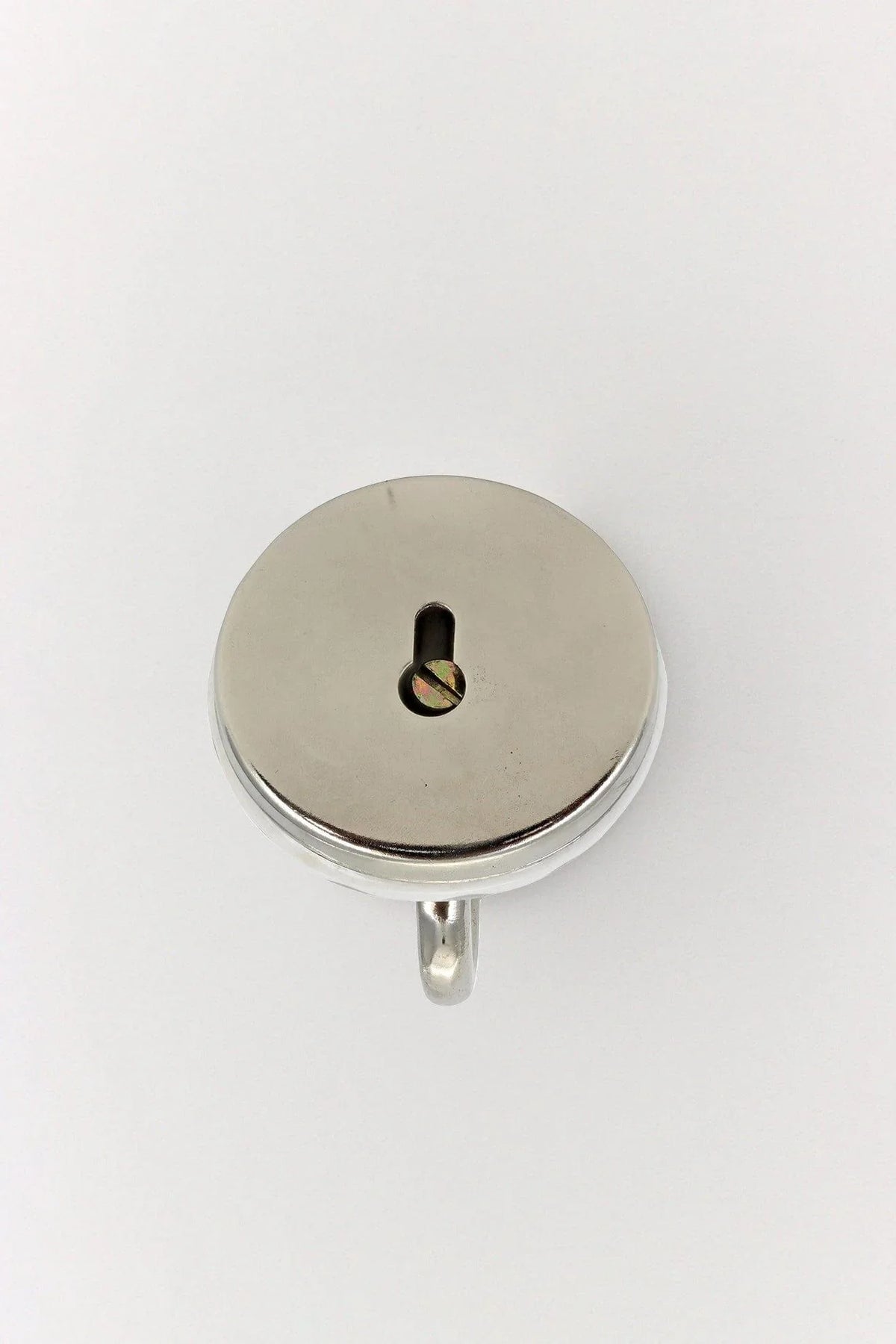 Cambridge Studio Patterned Ceramic Wall Hook with Chrome — view 6, G Decor