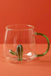 Surprise Glass Mug with Hidden 3D Figurine — alternate view, G Decor