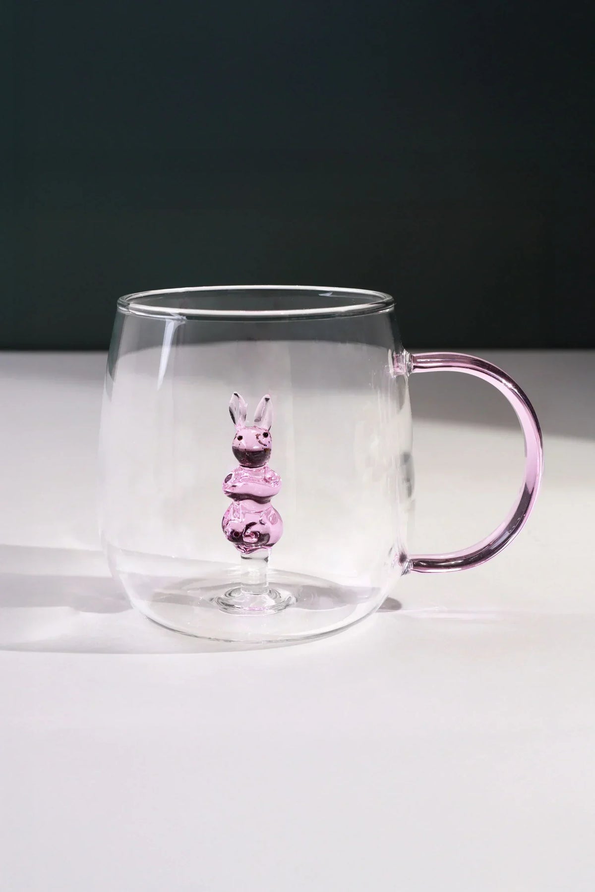Cute Animal Figurine Glass Mug Collection — view 5, G Decor