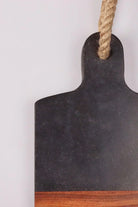 Large Black Marble and Wood Chopping and Charcuterie Board — alternate view, G Decor