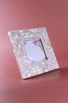 Marcelline Mother of Pearl Photo Frame in Soft Gold