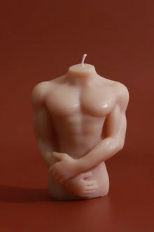 Muse and Form Soy Wax Sculptural Candles in Male and Female Figures