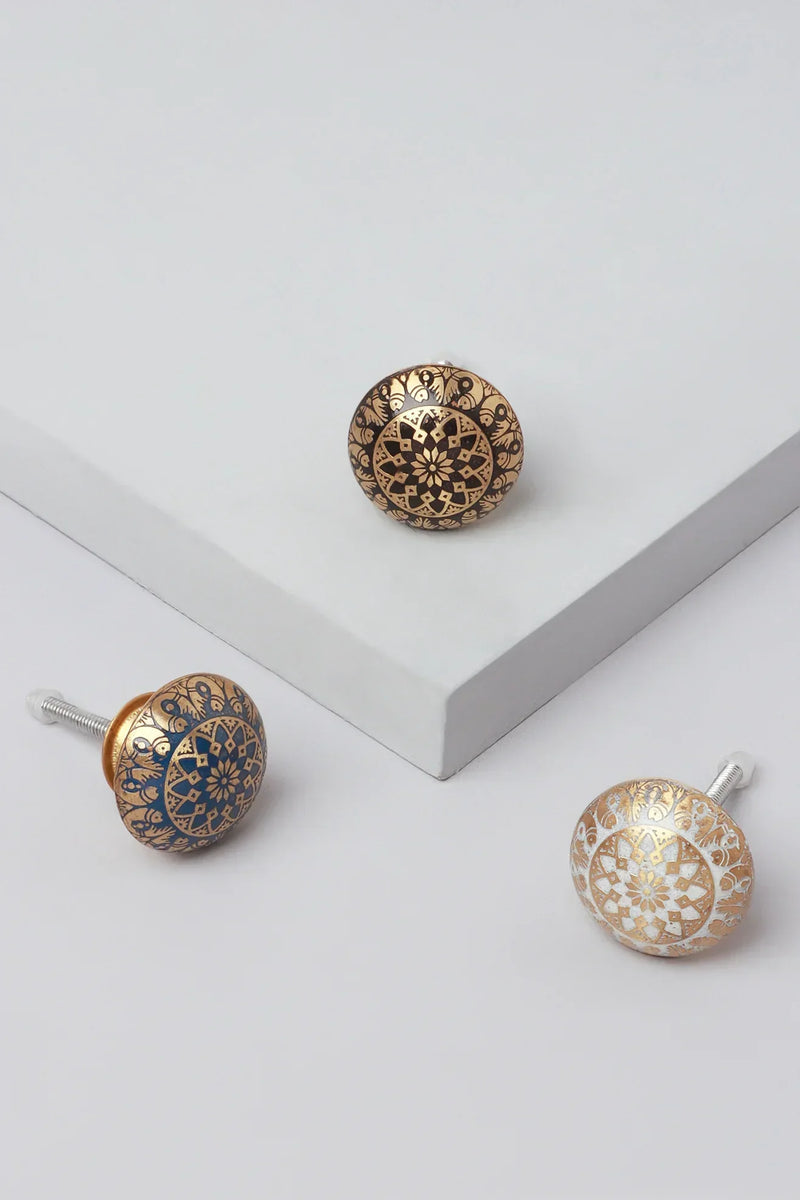 Palais Étoile Polished Brass Cabinet Knob