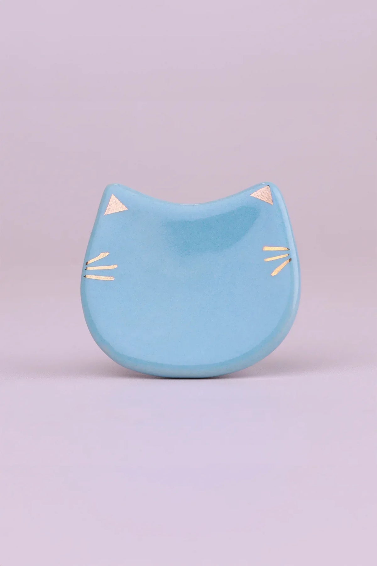 Pawfect Playful Cat Ceramic Cabinet Knob — view 5, G Decor