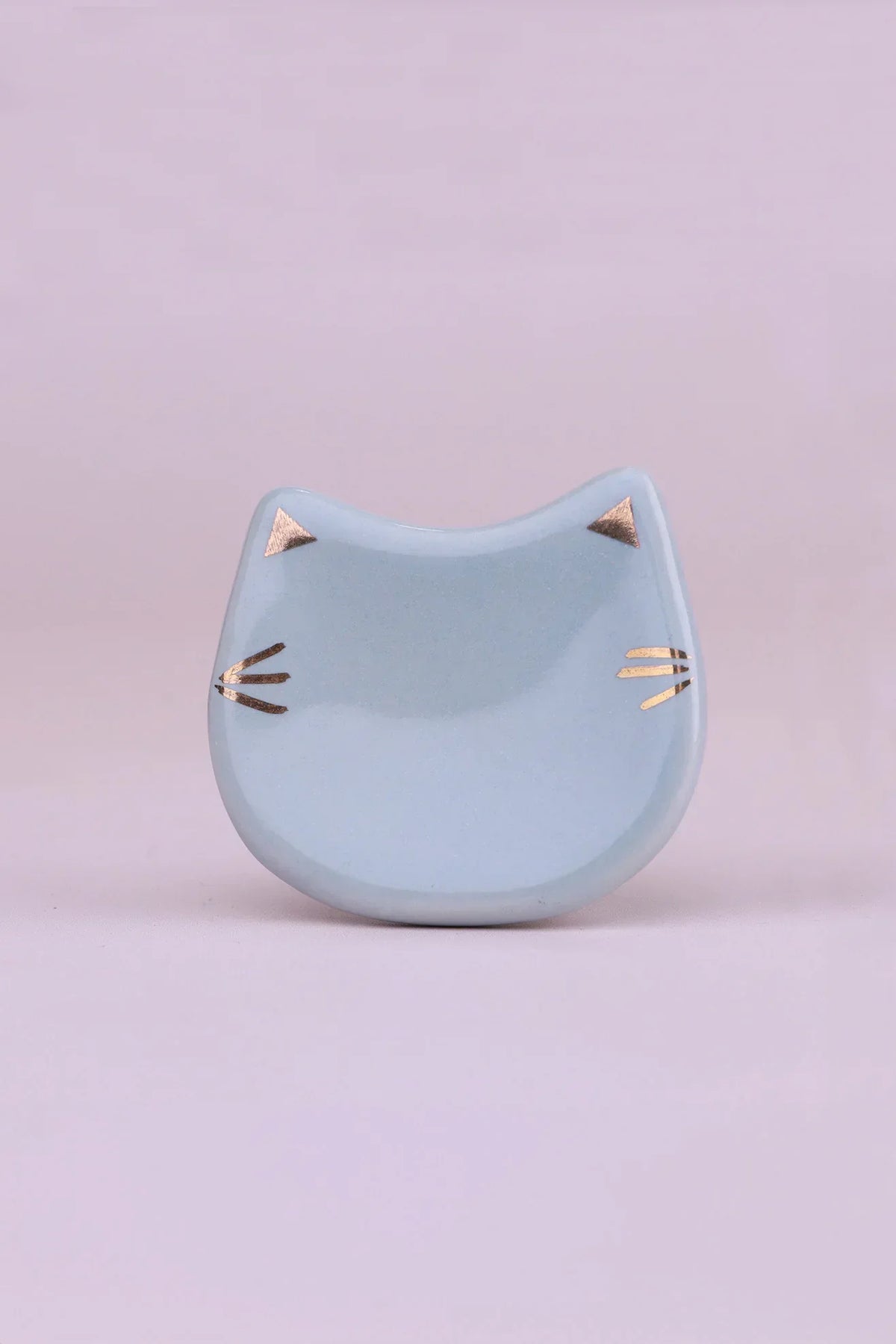 Pawfect Playful Cat Ceramic Cabinet Knob — lifestyle view, G Decor