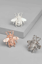 Queen Bee Cabinet Knob in Rose Gold and Silver — G Decor