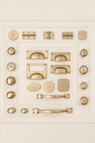 Satin Brass Collection 1 solid brass hardware