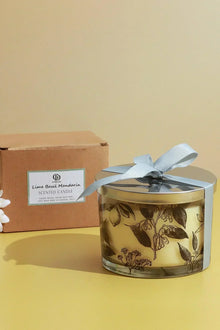 Sicilia Verde Soy Wax Scented Candle in Sandalwood Lime and Basil