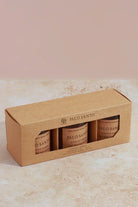 Serene Rituals Palo Santo Scented Candles Set of 3 — close-up view, G Decor