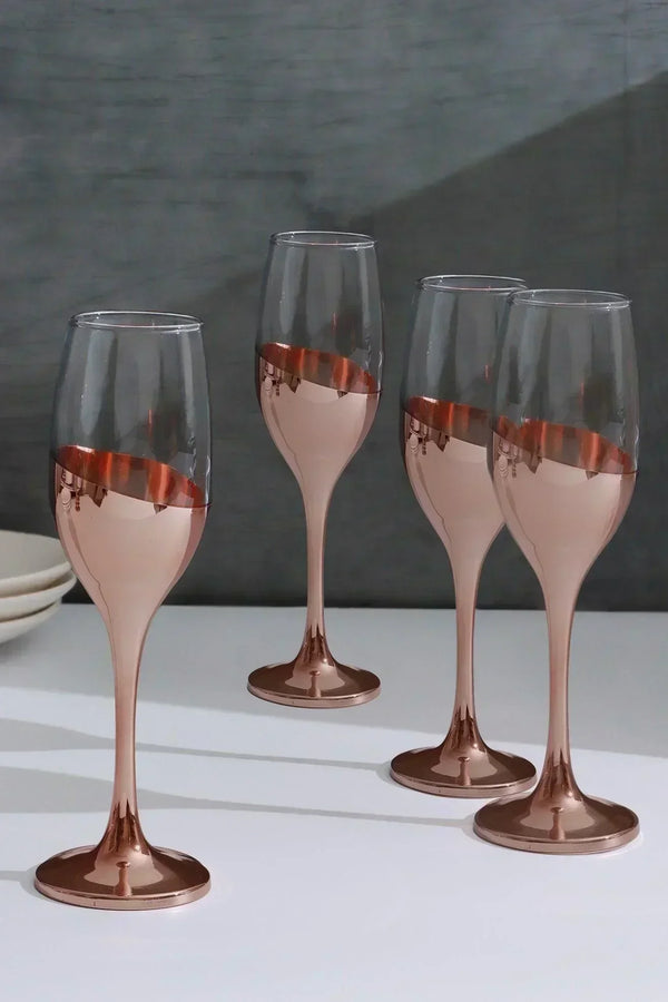 Sephora Rose Gold Sektgläser 4er-Set