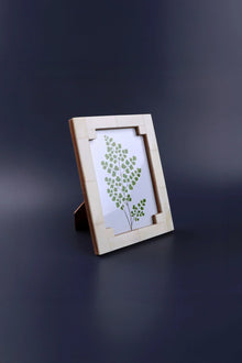 Tectura Bone Inlay Photo Frame in Architectural Cream