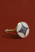 Toledo Mother of Pearl and Polished Brass Cabinet Pull Knob — alternate view, G Decor
