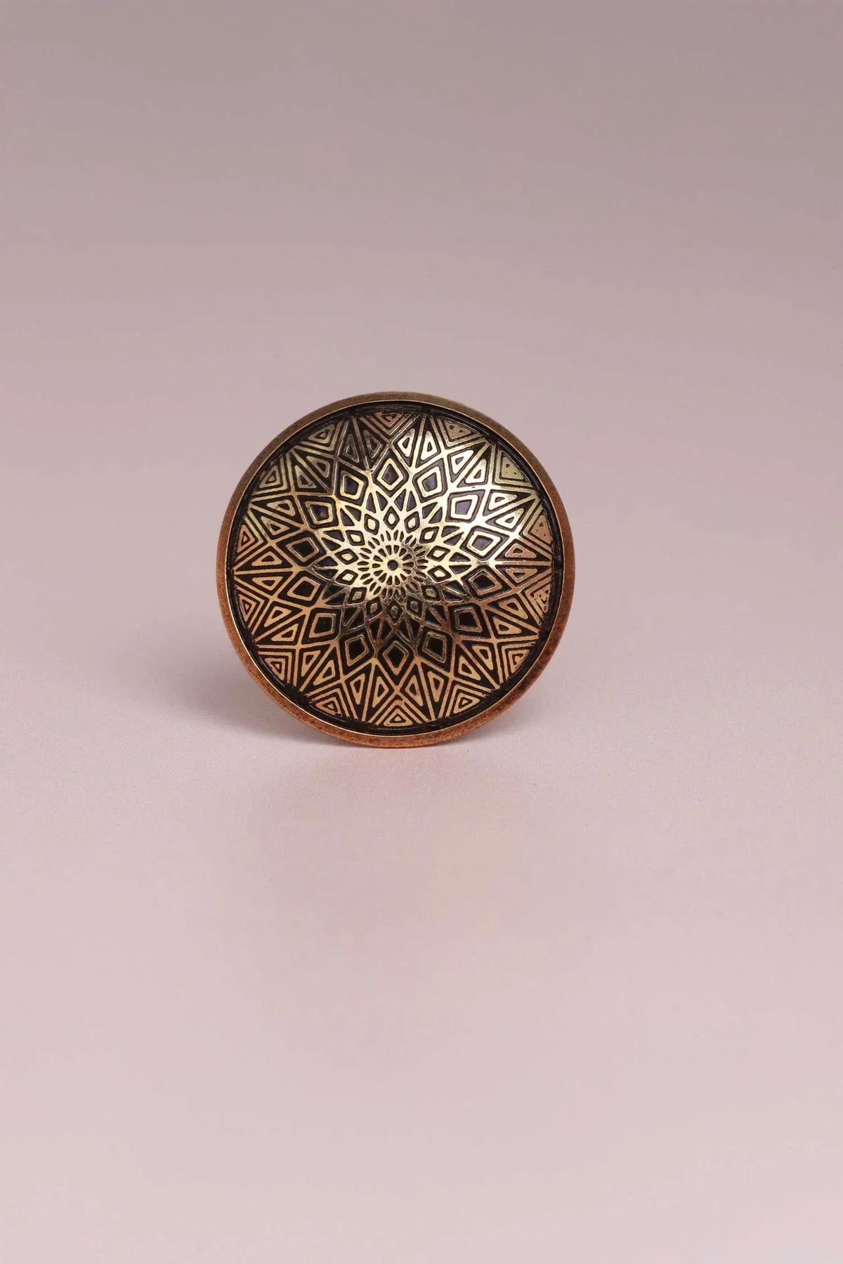 Versailles Vintage Polished Brass Cabinet Knob — view 5, G Decor