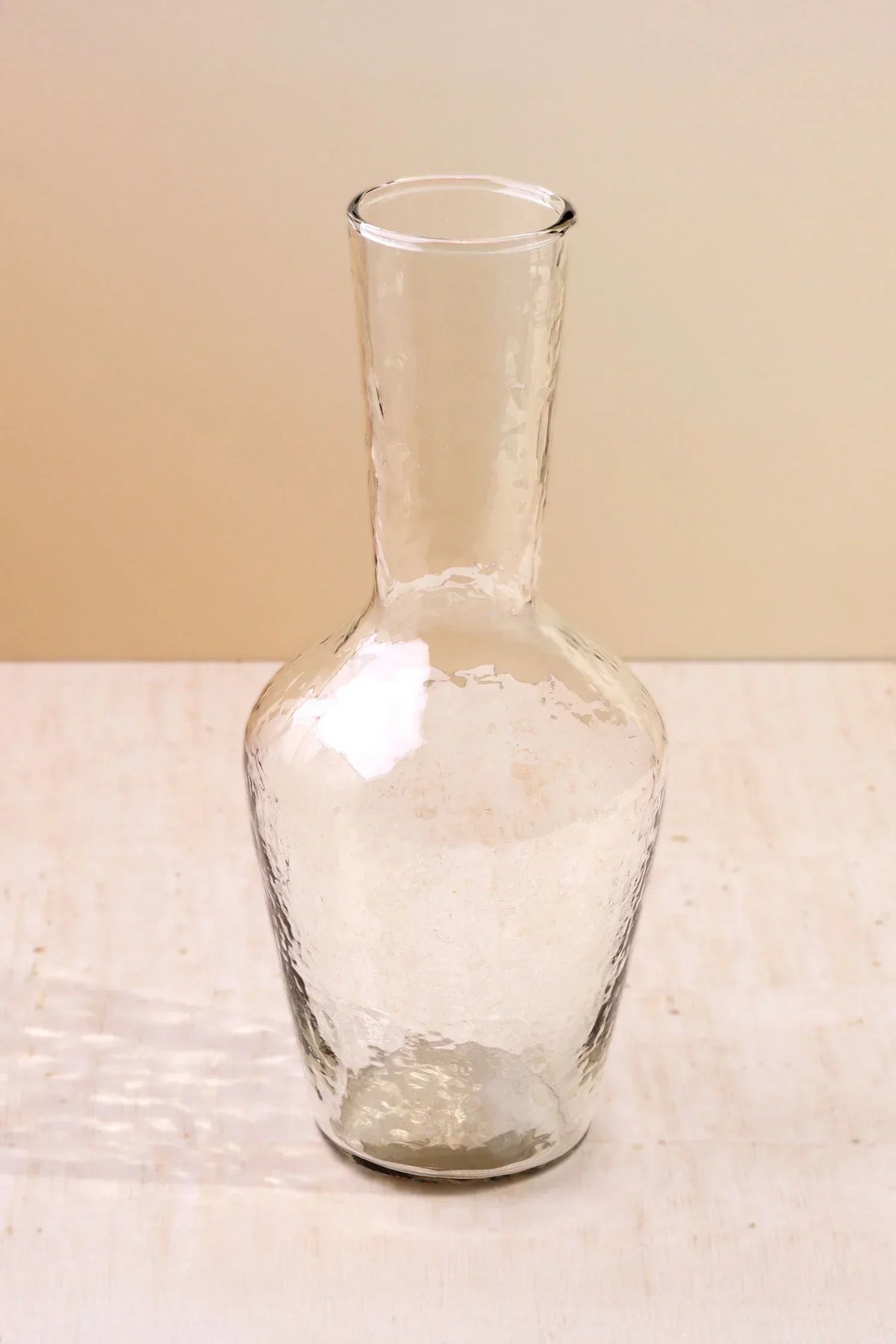Yaki Hammered Glass Tumblers or Jug Set of 4 — lifestyle view, G Decor
