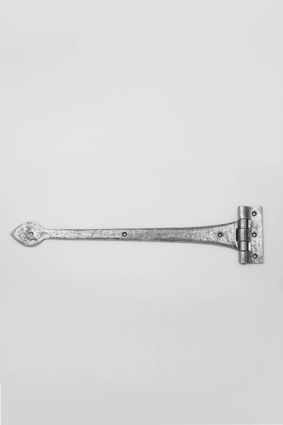 18″ Gothic Tee Door Hinges, Pewter — alternate view, G Decor