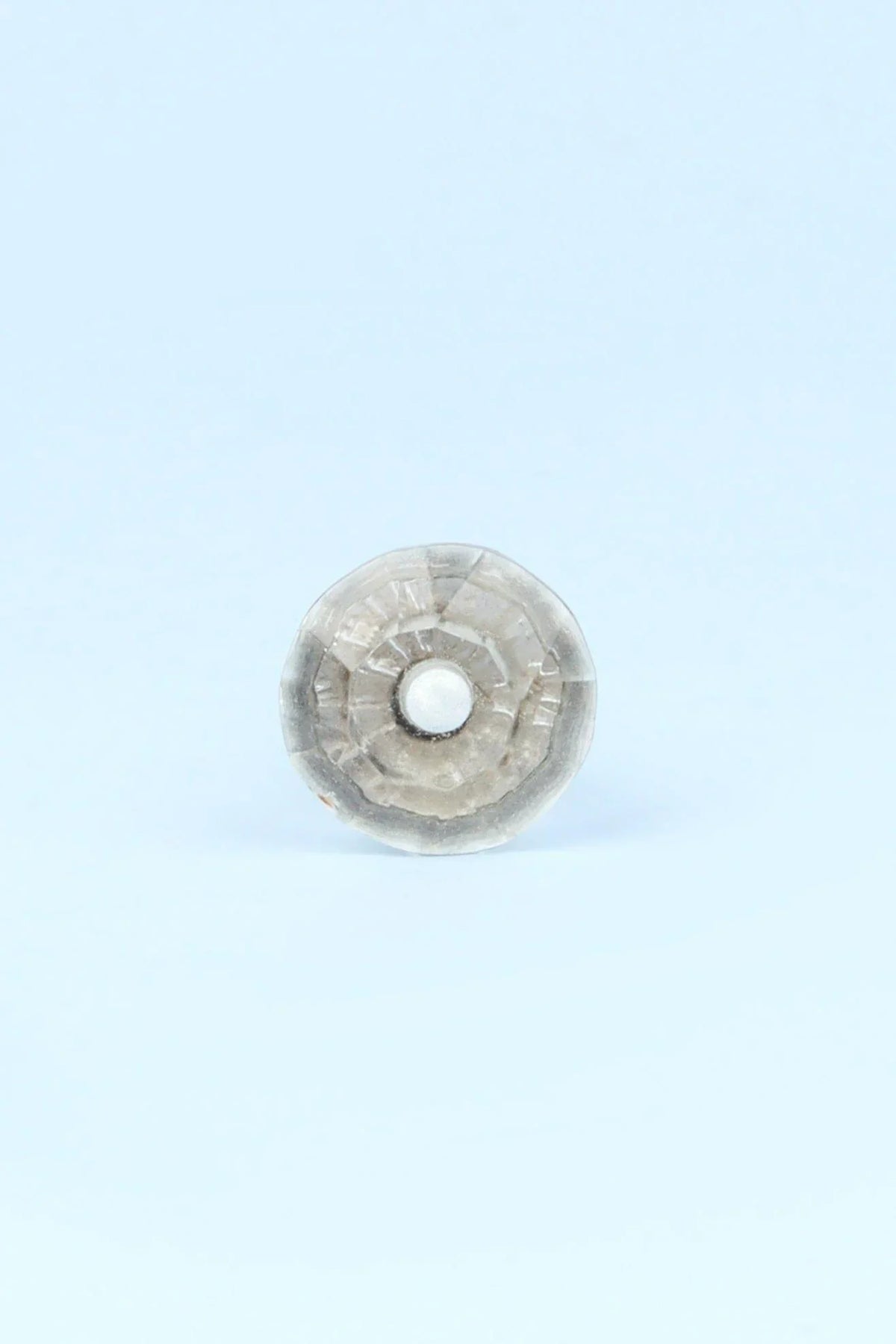 Crystal Faceted Glass Cabinet Knob, Jewel Tones 22mm — close-up view, G Decor