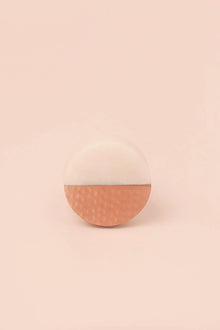 Calacatta Marbella Möbelknauf in Rose Ember