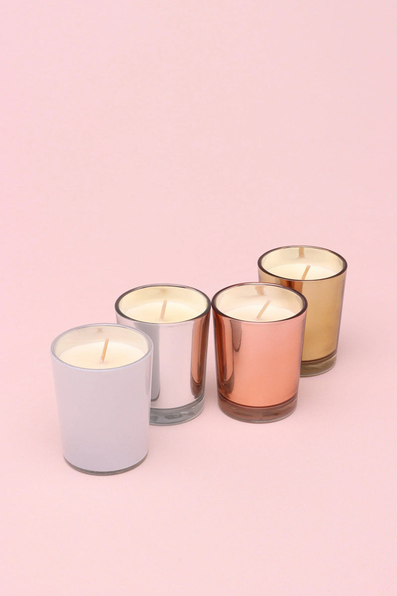 Love Slurry Cake Sojawachskerzen – Mandel, Hafer & Blüte – 4er-Set