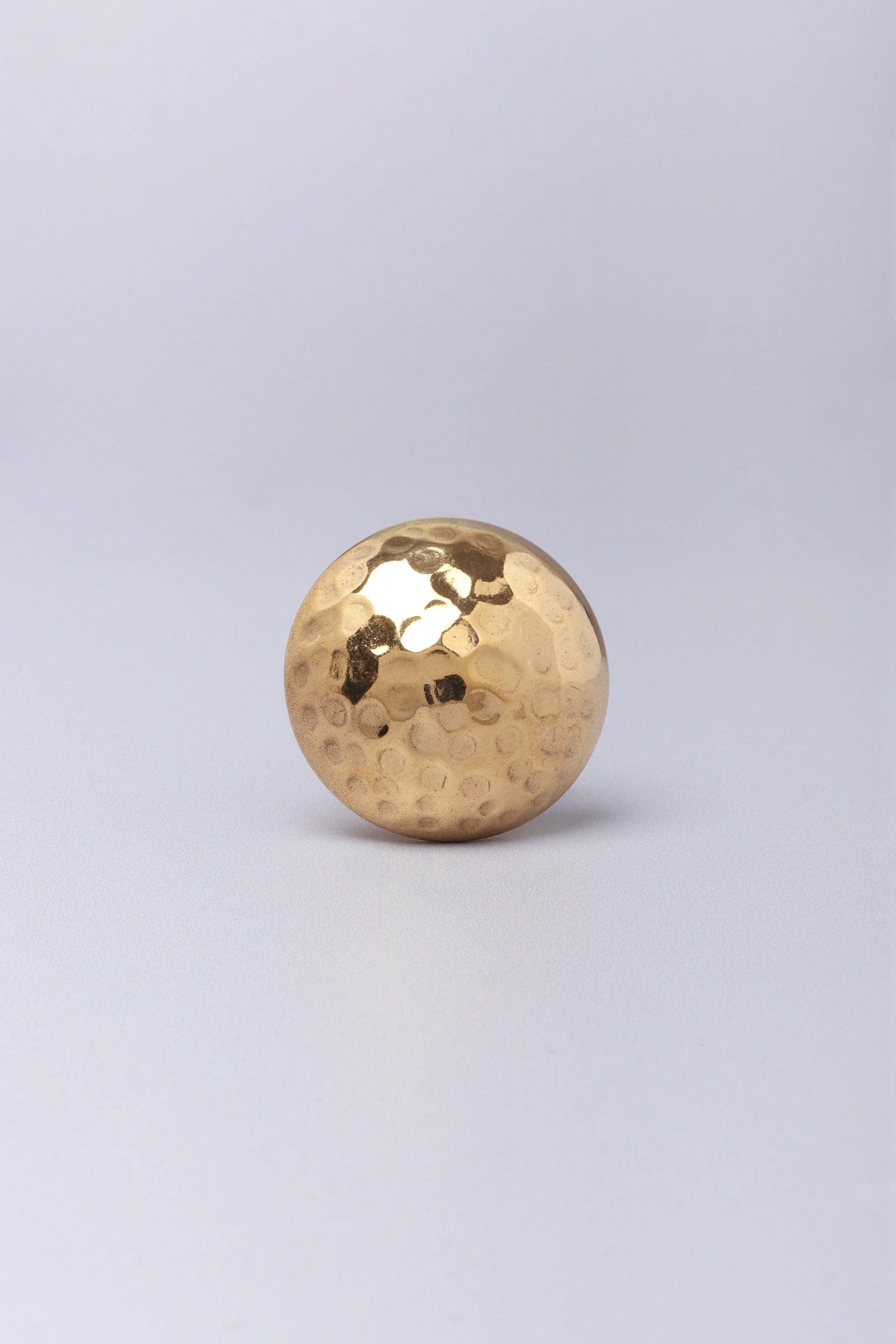 Mughal Brass Textured Cabinet Knob — view 5, G Decor
