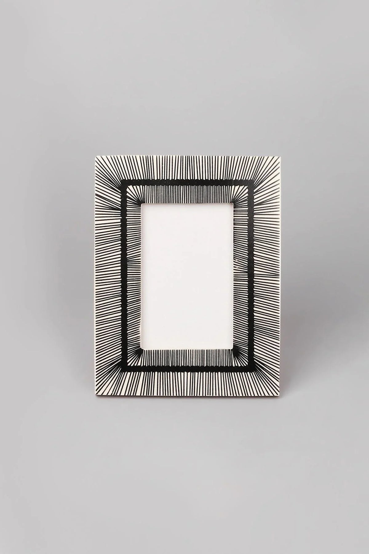 Prisma Black Stripes Photo Frame — view 5, G Decor