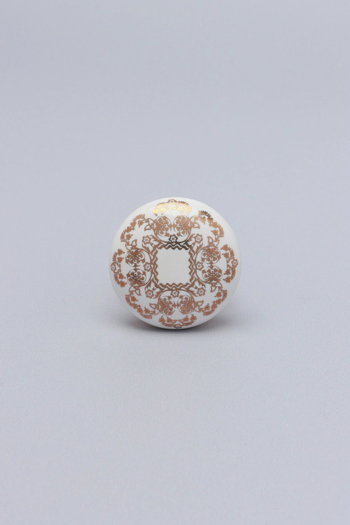 Royal Gold Luxury Ceramic Cabinet Knob Set — close-up view, G Decor