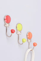 Savoy Ceramic Wall Hook in Citrus Tones with Chrome — G Decor