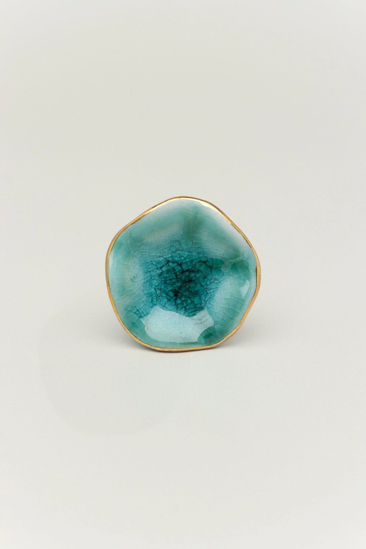 Tiffity Hand-Painted Ceramic Cabinet Knob — alternate view, G Decor