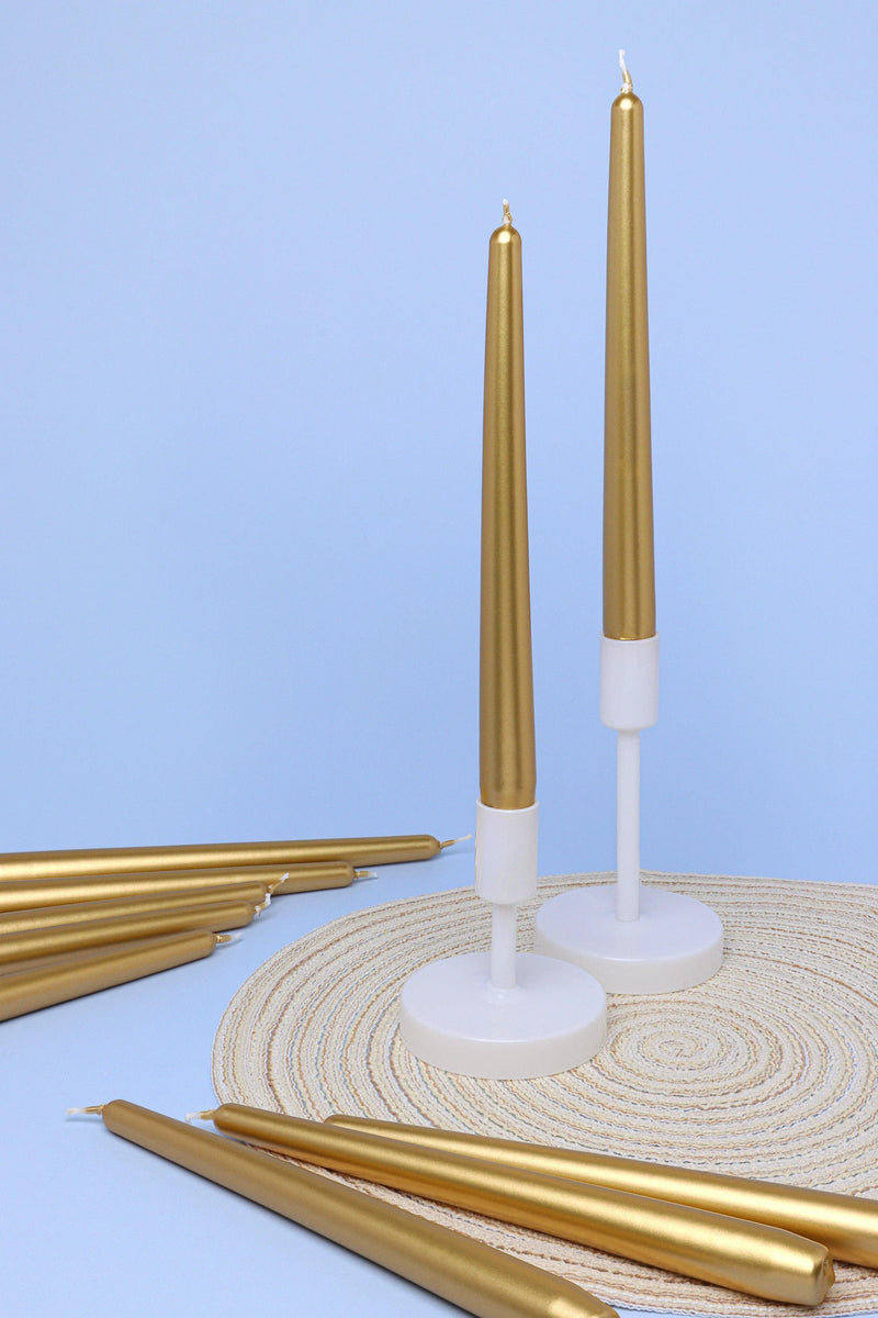 Velaré Golden Hour Tall Opaline Taper Candles